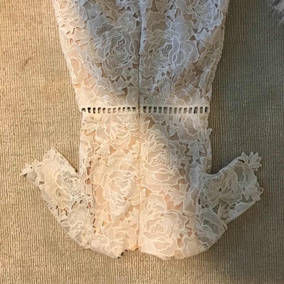White lace romper from Nordstrom’s - Picture 2 of 3